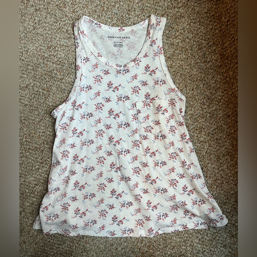 American Eagle Tank, Floral